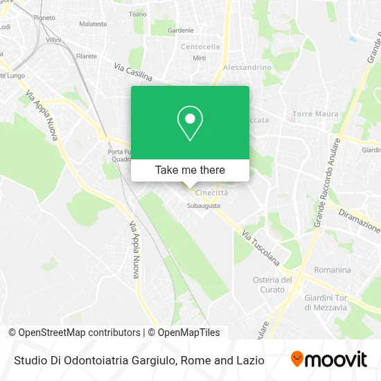 Studio Di Odontoiatria Gargiulo map
