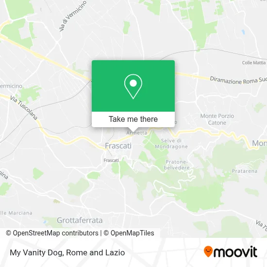 My Vanity Dog map
