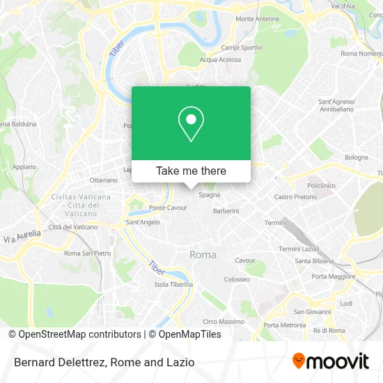 Bernard Delettrez map