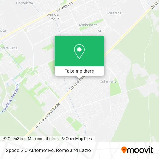 Speed 2.0 Automotive map