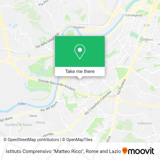 Istituto Comprensivo "Matteo Ricci" map
