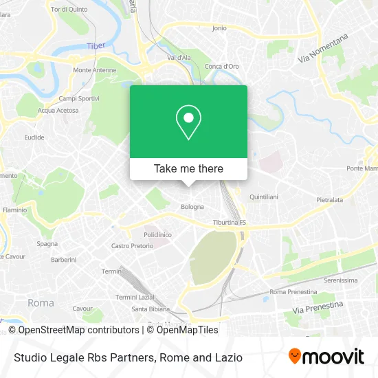 Studio Legale Rbs Partners map
