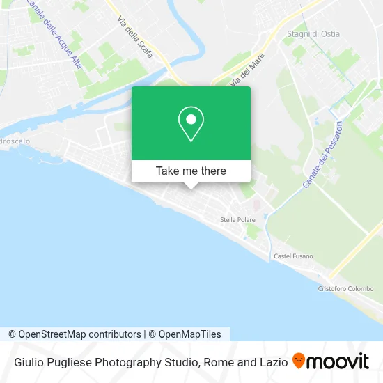 Giulio Pugliese Photography Studio map