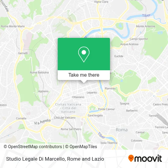 Studio Legale Di Marcello map