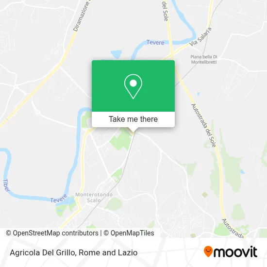 Agricola Del Grillo map