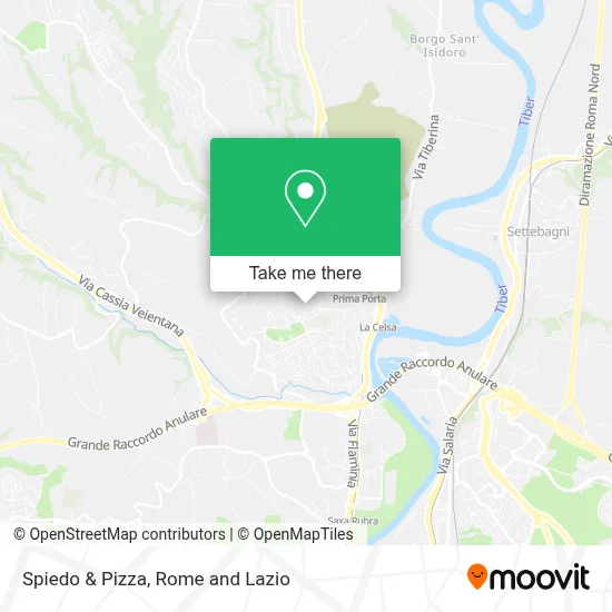 Spiedo & Pizza map