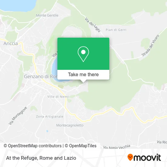At the Refuge map