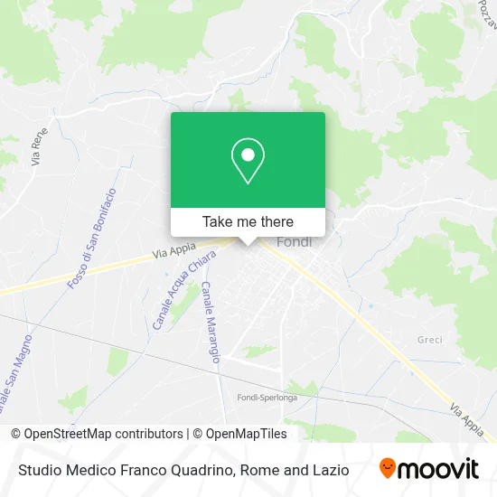 Studio Medico Franco Quadrino map