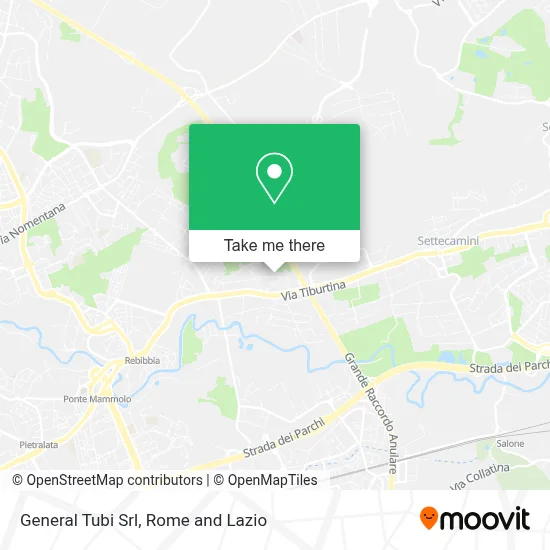 General Tubi Srl map
