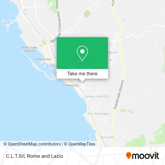 C.L.T.Srl map