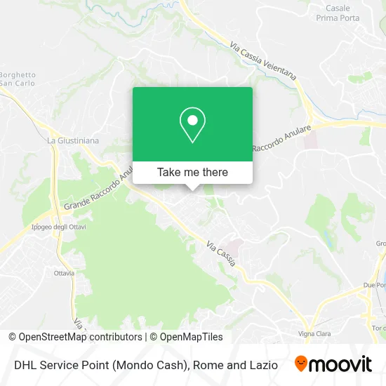 DHL Service Point (Mondo Cash) map