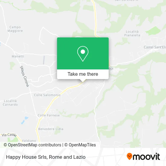 Happy House Srls map