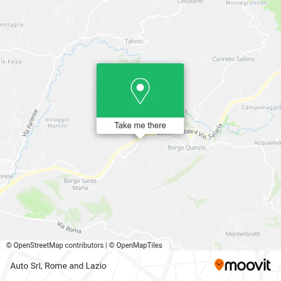 Auto Srl map