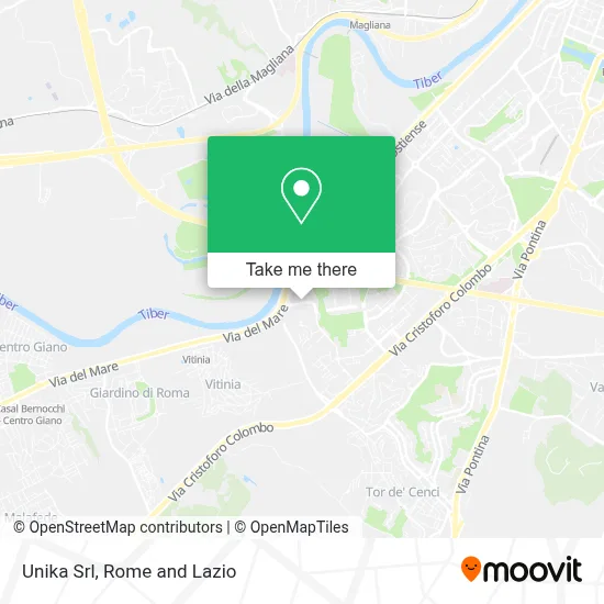 Unika Srl map