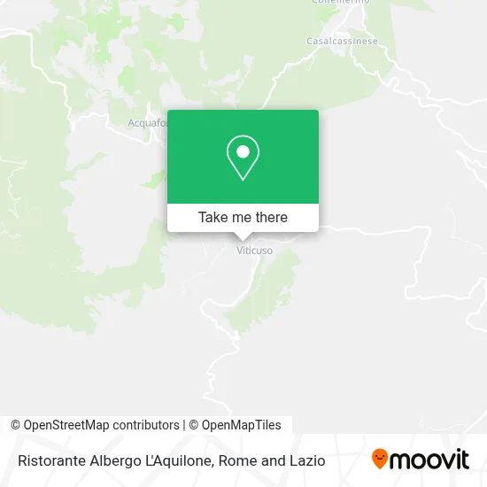 Ristorante Albergo L'Aquilone map