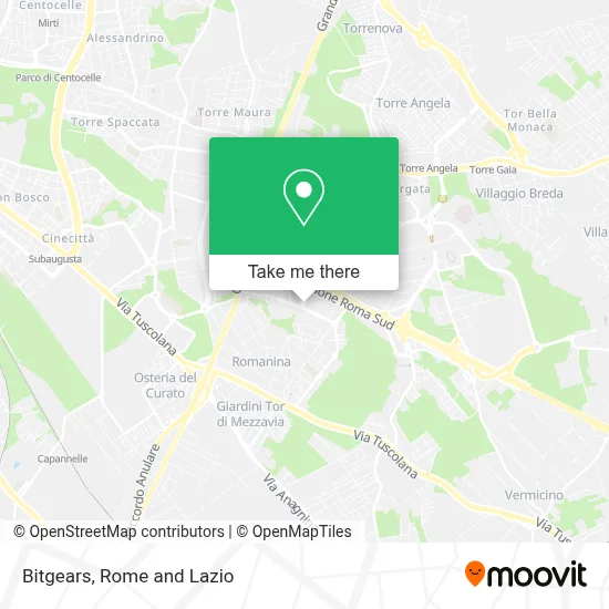 Bitgears map