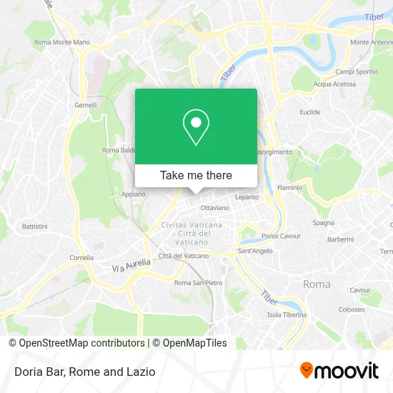 Doria Bar map