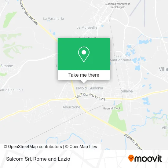 Salcom Srl map