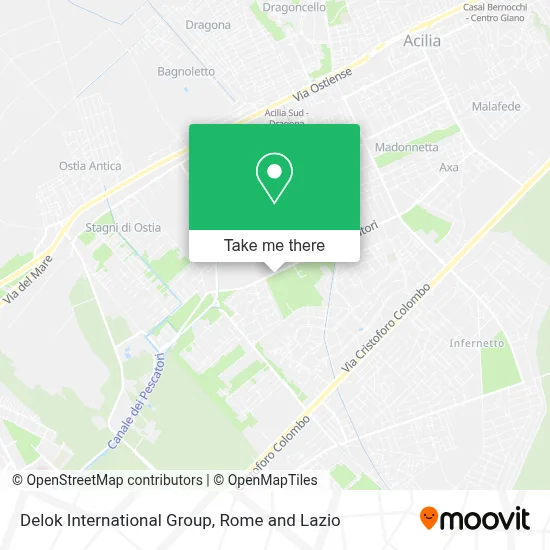 Delok International Group map