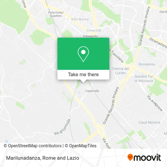 Marilunadanza map