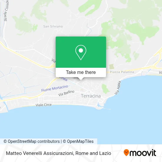 Matteo Venerelli Assicurazioni map