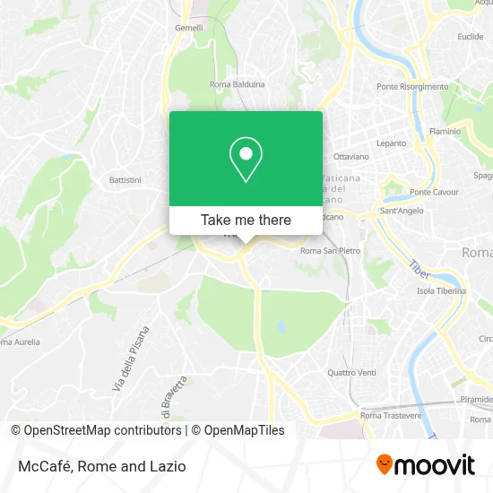 McCafé map