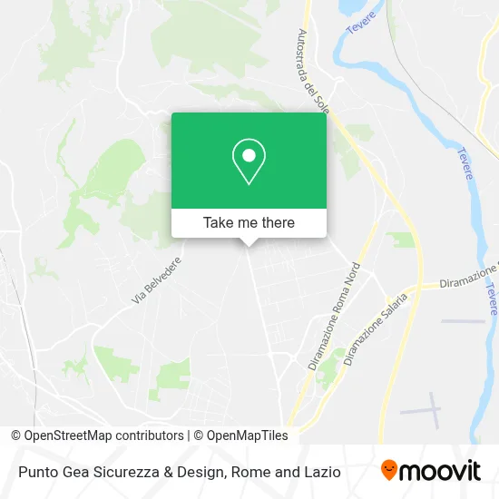 Punto Gea Sicurezza & Design map