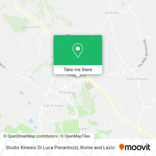 Studio Kinesis Di Luca Pierantozzi map