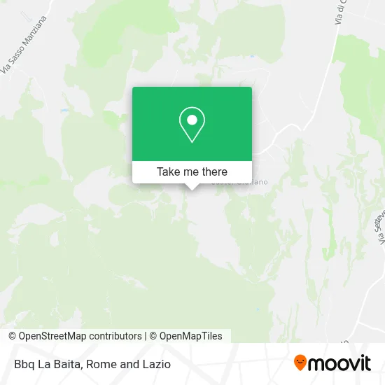 Bbq La Baita map