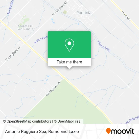 Antonio Ruggiero Spa map