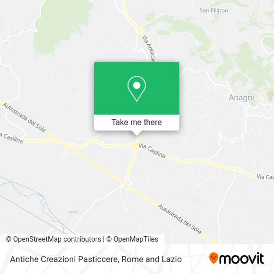 Antiche Creazioni Pasticcere map