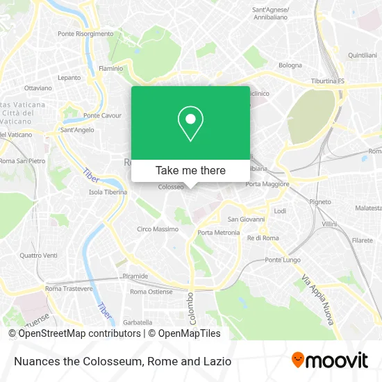 Nuances the Colosseum map