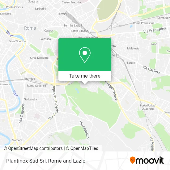 Plantinox Sud Srl map