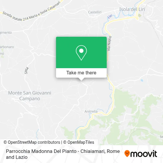 Parrocchia Madonna Del Pianto - Chiaiamari map