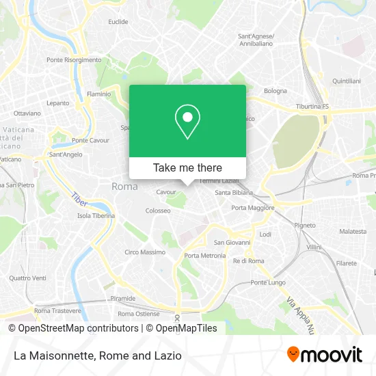 La Maisonnette map