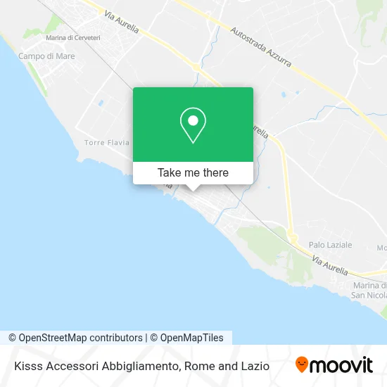 Kisss Accessori Abbigliamento map