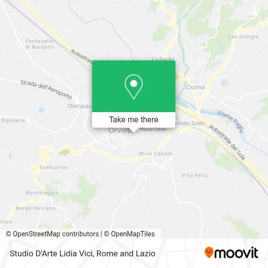 Studio D'Arte Lidia Vici map