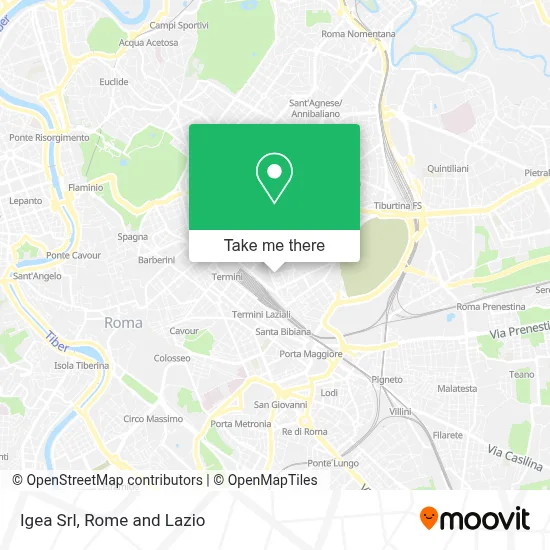 Igea Srl map