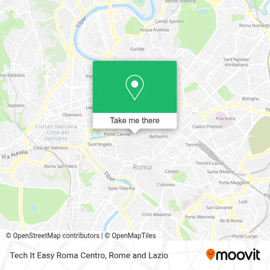Tech It Easy Roma Centro map