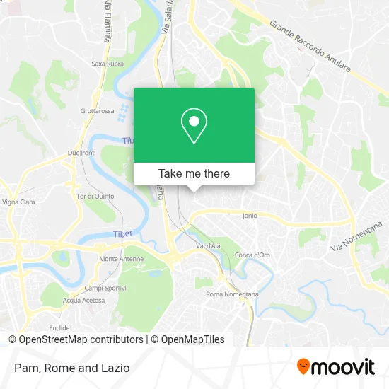 Pam map
