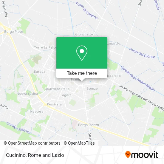 Cucinino map
