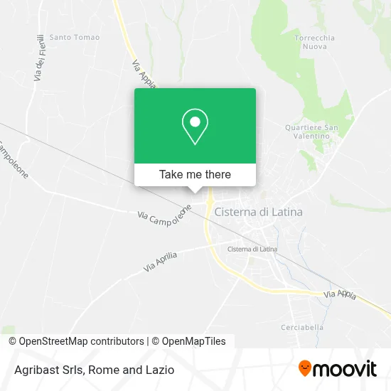 Agribast Srls map
