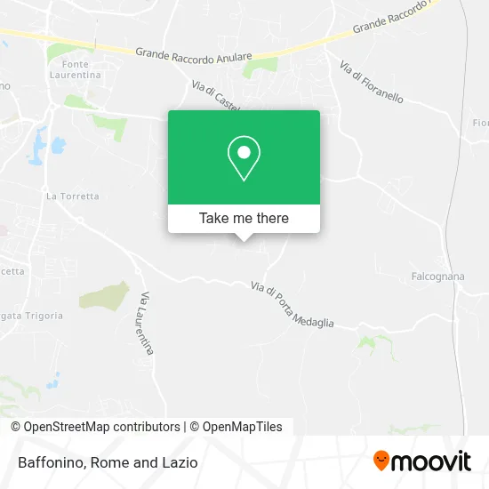 Baffonino map