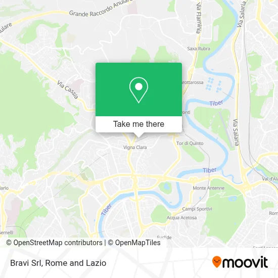 Bravi Srl map