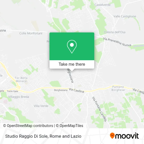 Studio Raggio Di Sole map