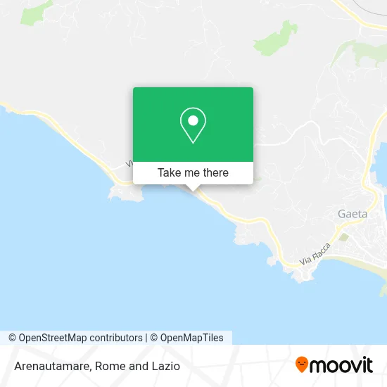Arenautamare map