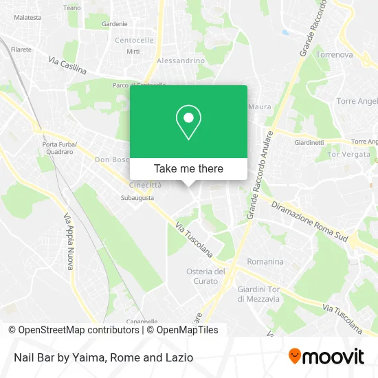 Nail Bar by Yaima map