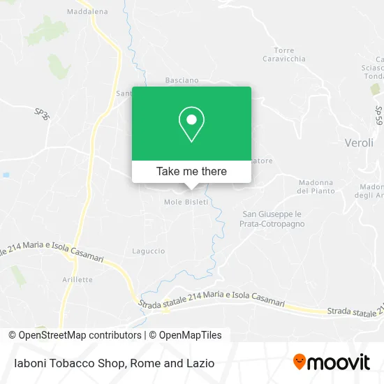 Iaboni Tobacco Shop map