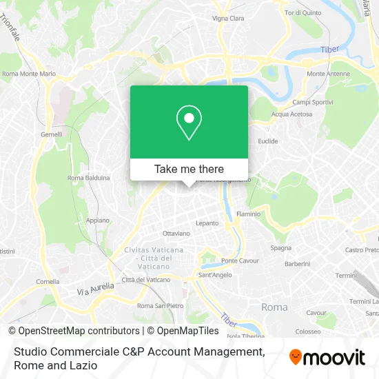 Studio Commerciale C&P Account Management map