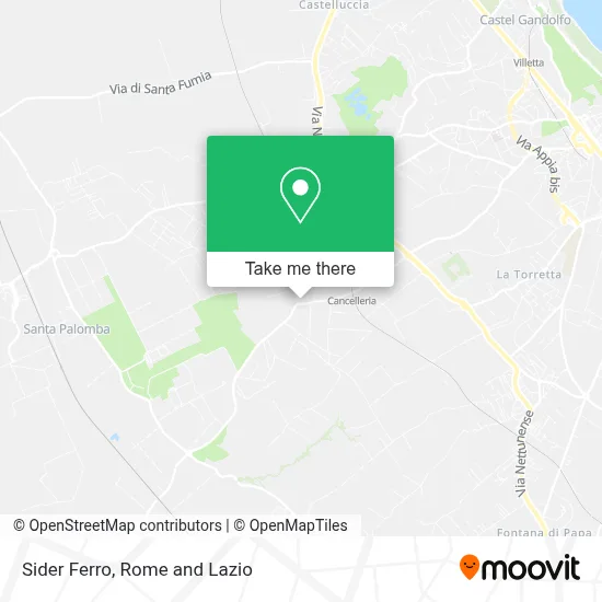 Sider Ferro map